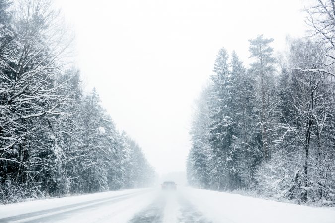 carretera nevada
